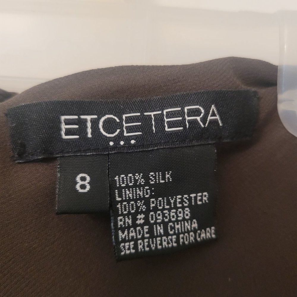 Etcetera Silk Ruffled Skirt - Picture 2 of 3